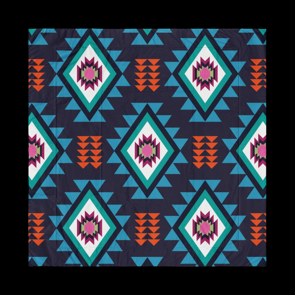 Native American Design Comforter – King & Queen Size | New Home Gift