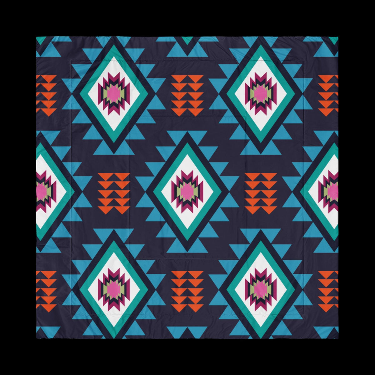 Native American Design Comforter – King & Queen Size | New Home Gift