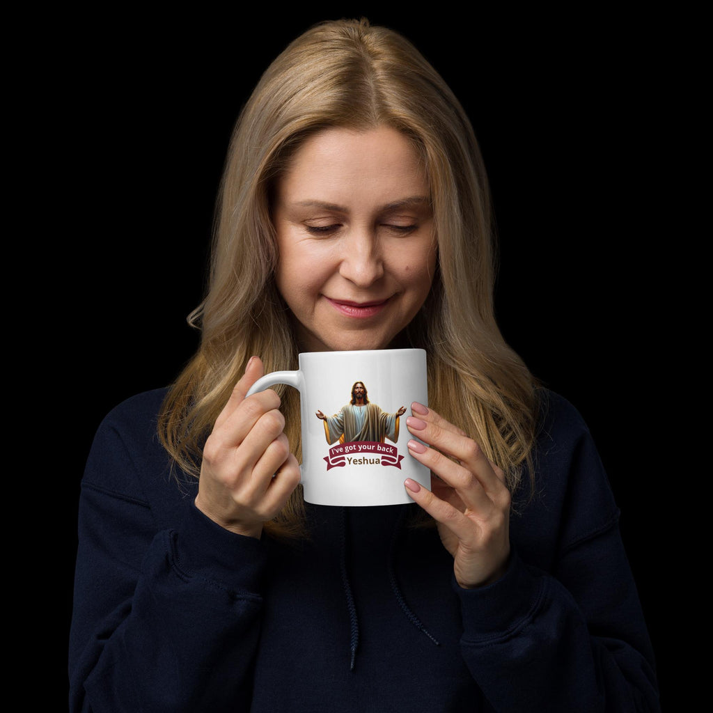 Christian Gift Mug – "I Will Never Leave Nor Forsake You" | Scripture Coffee Cup