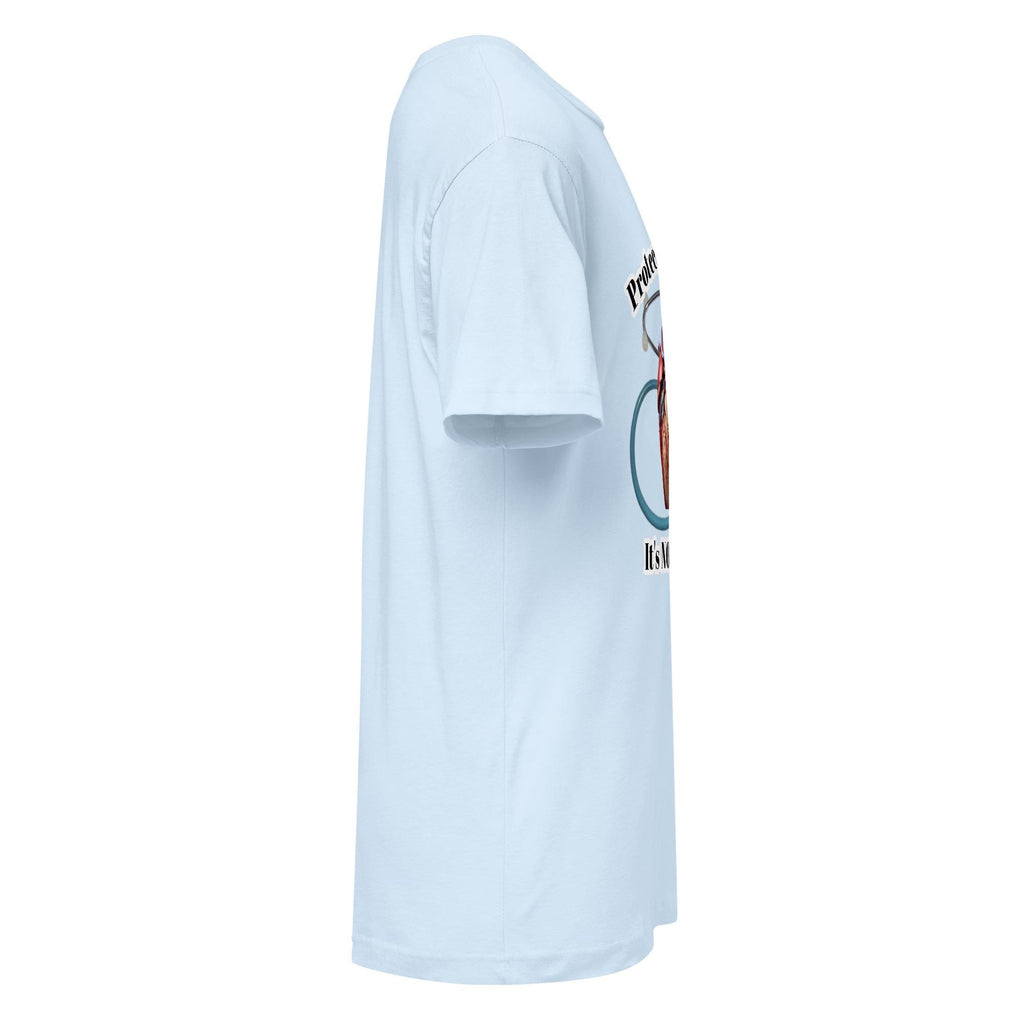 "Protect Your Heart" Anatomical Heart & Stethoscope Graphic Tee | Nurse & Doctor Gift