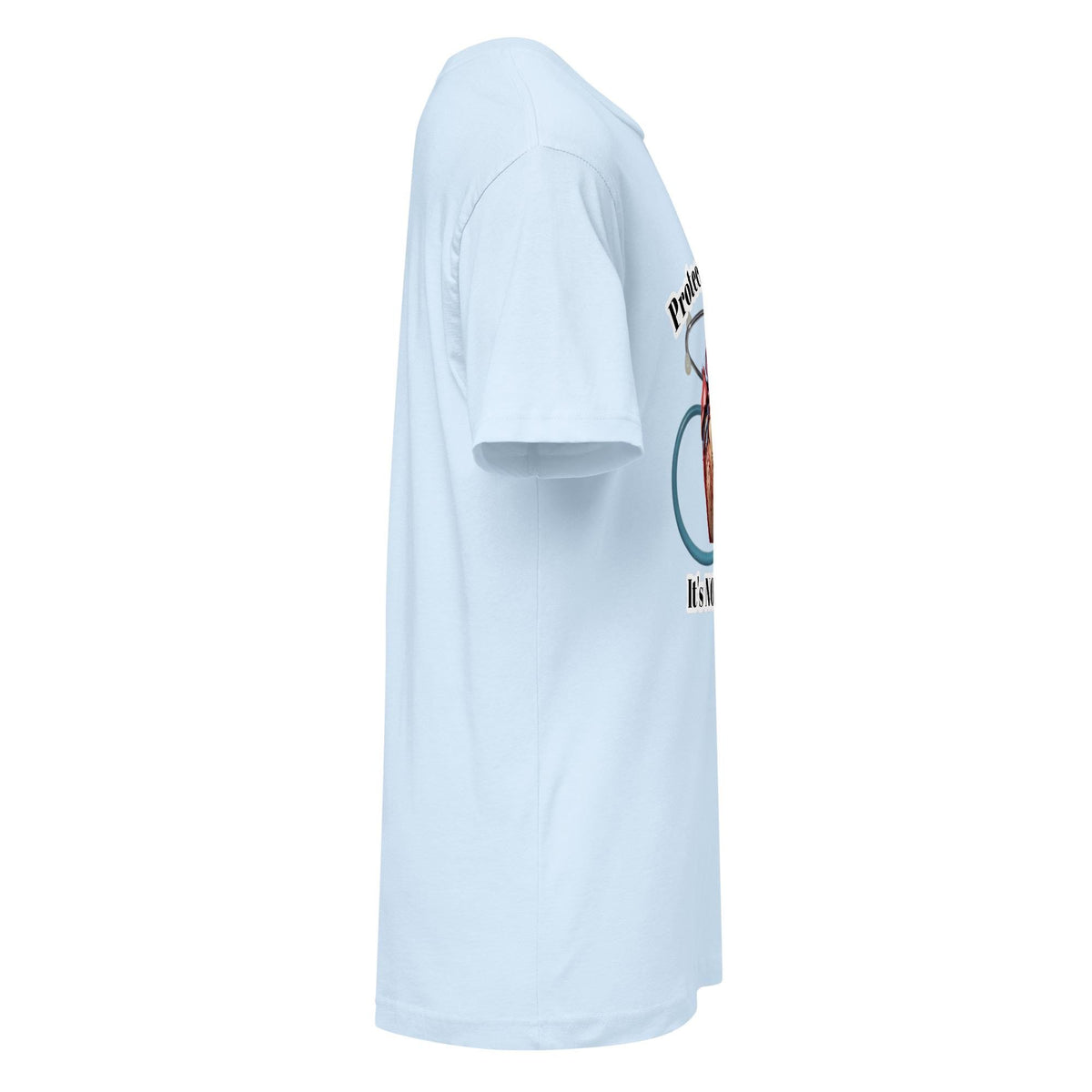 "Protect Your Heart" Anatomical Heart & Stethoscope Graphic Tee | Nurse & Doctor Gift