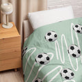 All-Over Soccer Ball Twin Size Comforter – Soccer Hero Gift