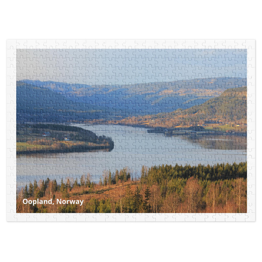 Oopland, Norway Jigsaw Puzzle – 500 Pieces | Tin Box Travel Gift