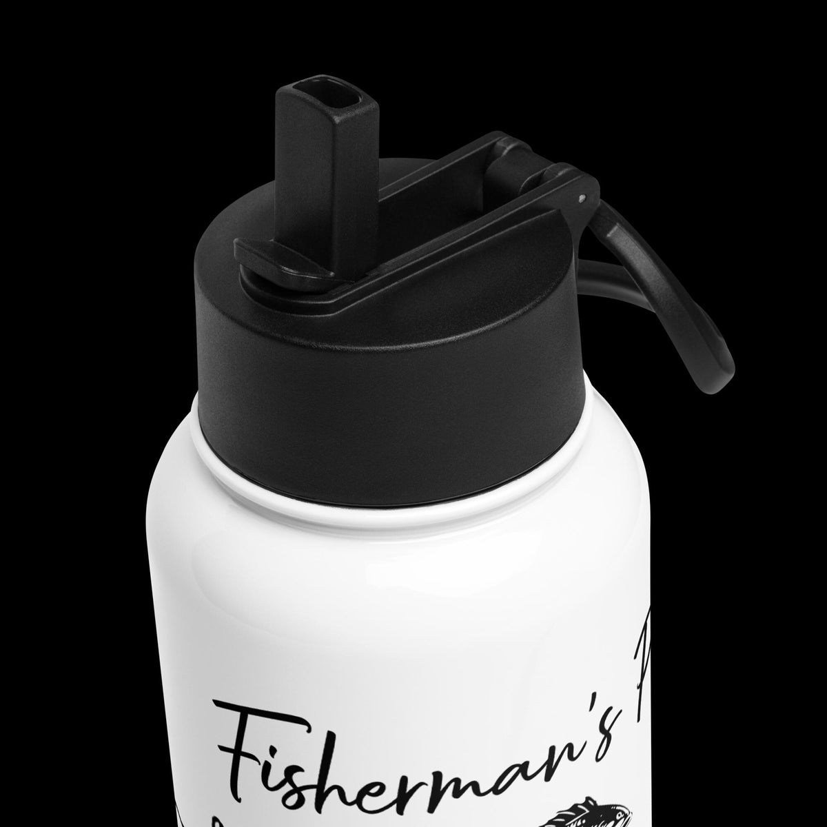 "A Fisherman's Prayer" Stainless Steel Water Bottle – 32 oz | Fishing Gift