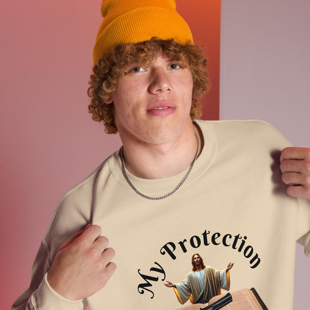"My Protection, Body and Soul" Unisex Sweatshirt | Christian Faith Gift