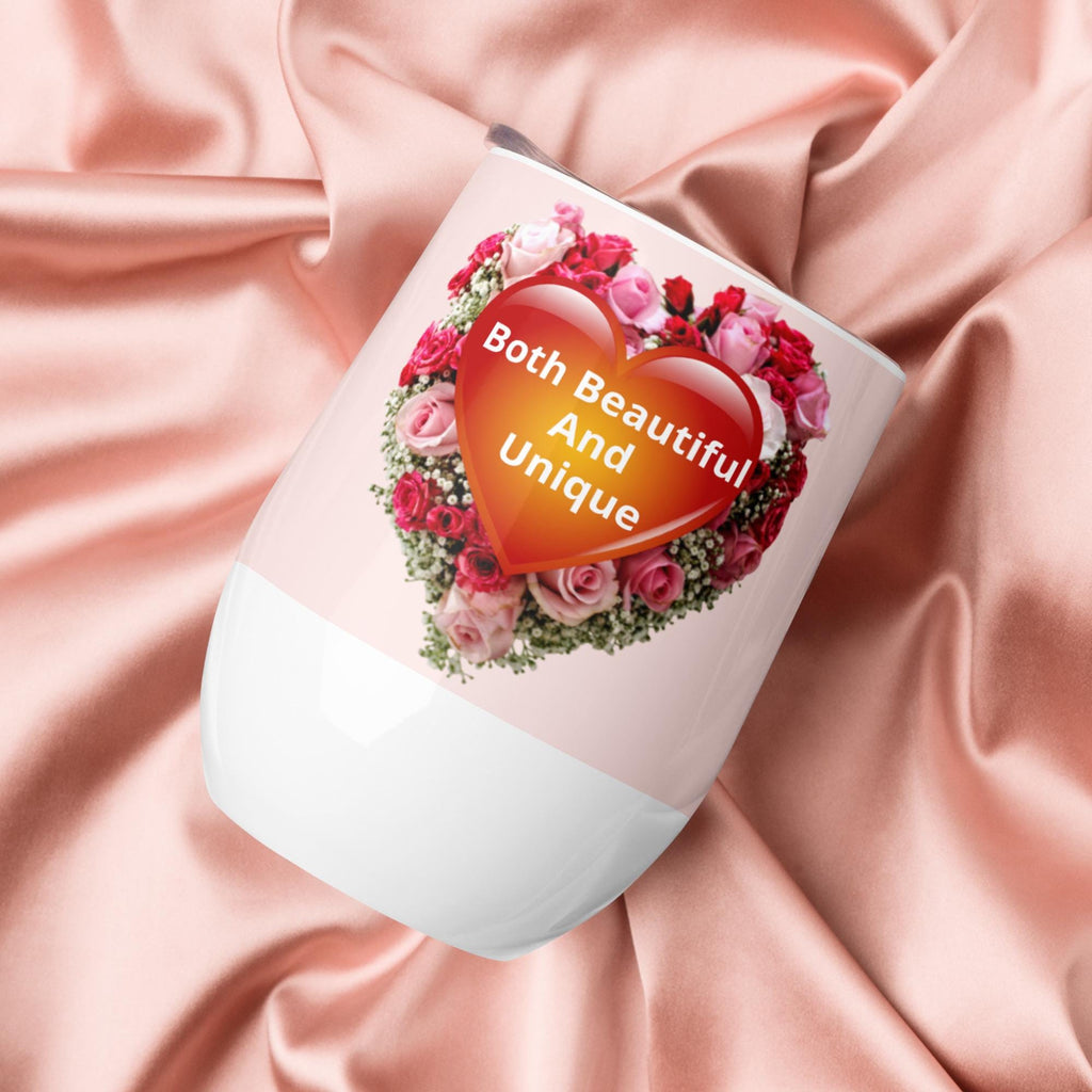 "My Mom Is Like A Rose" Wine Tumbler – 12 oz Stainless Steel