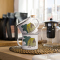 Camping Enamel Mug – 12 oz Outdoor Coffee Cup | Camper Gift