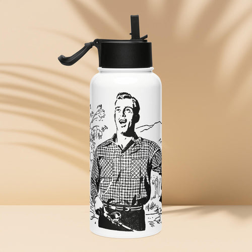 "A Fisherman's Prayer" Stainless Steel Water Bottle – 32 oz | Fishing Gift