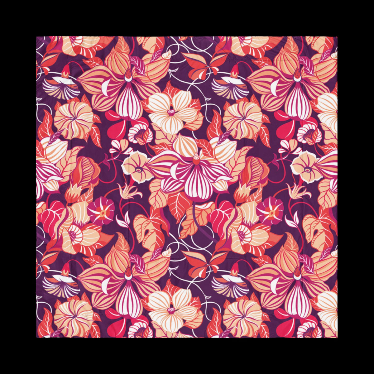 Floral Comforter – King & Queen Size | Soft Lightweight Bedding Gift