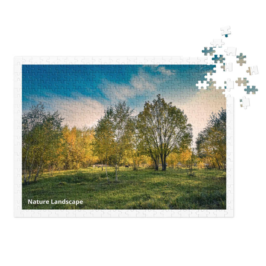 Nature Landscape Jigsaw Puzzle – 500 Pieces in Tin Box