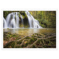500 Piece Jigsaw Puzzle – Waterfall Landscape Scene in Tin Box