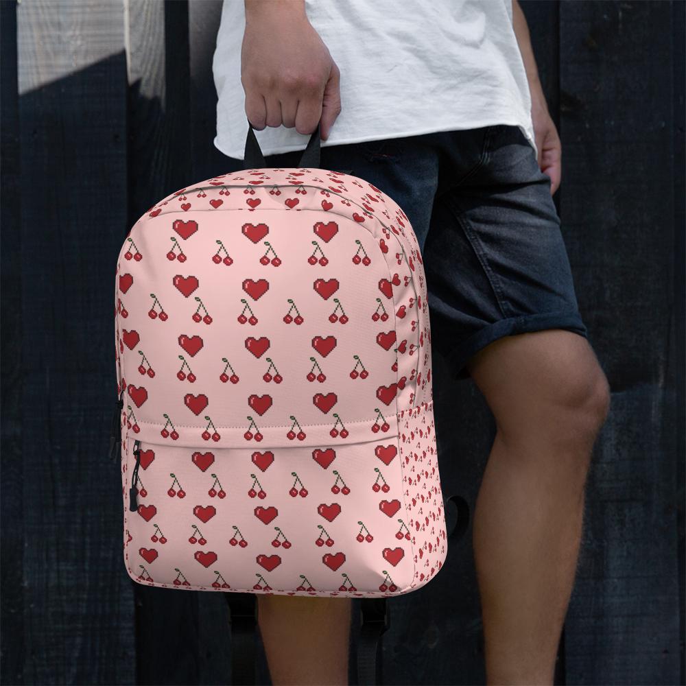 Statement Print Backpack – Water-Resistant, Laptop Pocket, Sports & Daily Use
