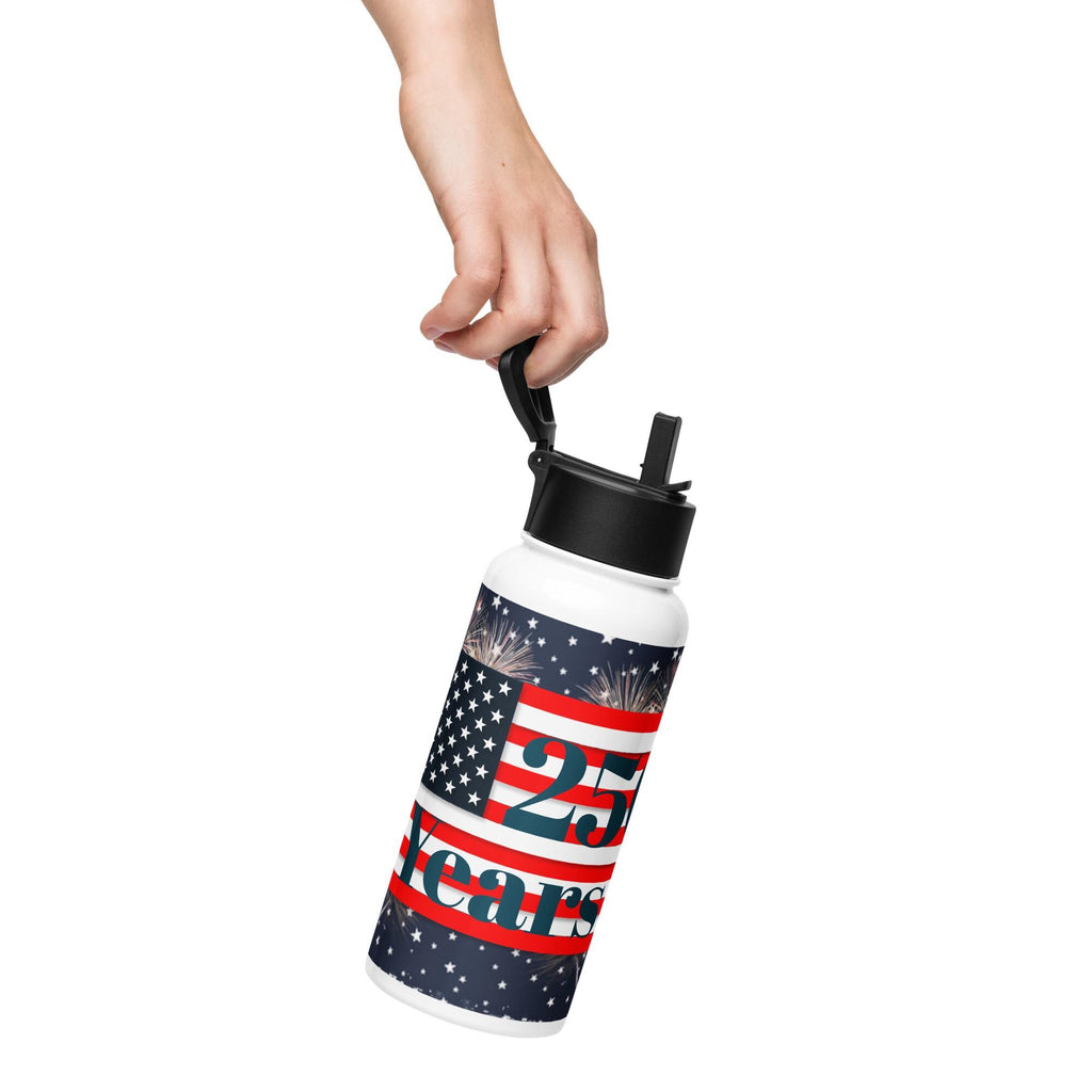 America 250 Years Stainless Steel Water Bottle – 32 oz | Patriotic Gift