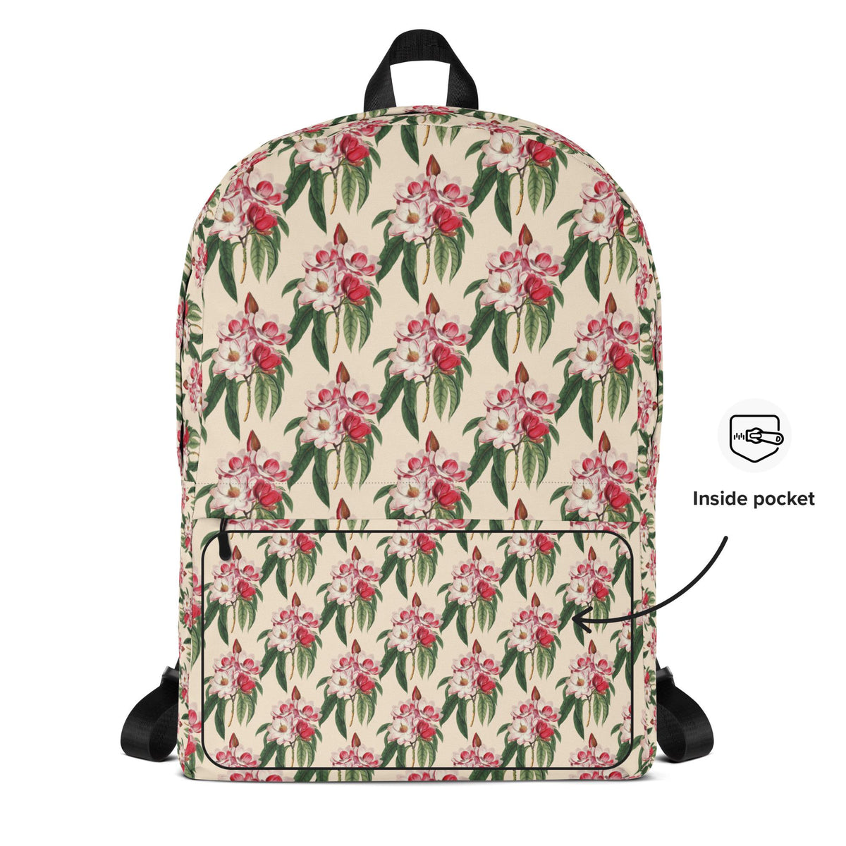 Custom All-Over Print Backpack – Water-Resistant, Laptop & Travel Bag