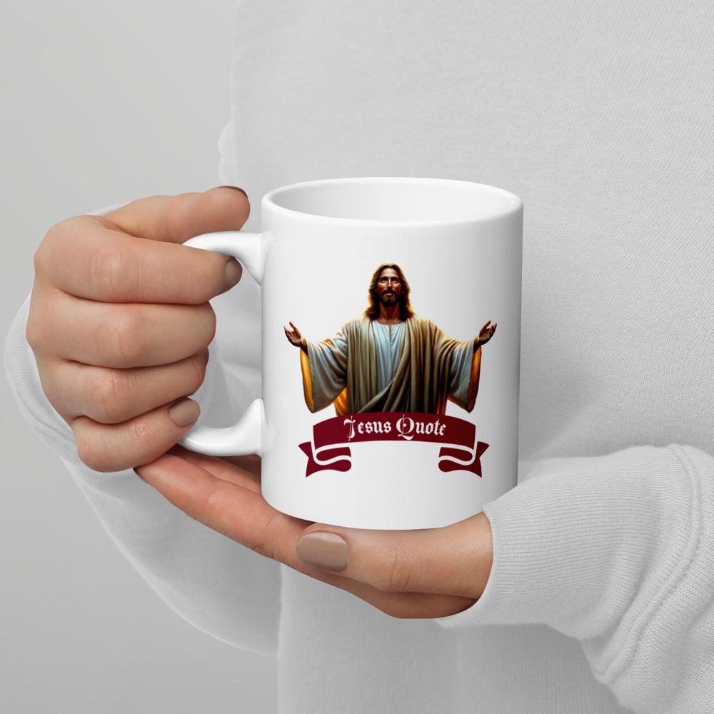 Jesus Quote Mug – Matthew 6:33 | 11 oz Christian Gift