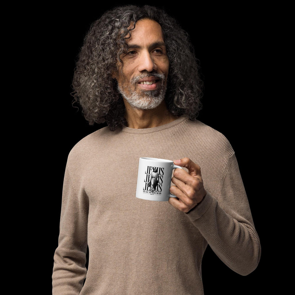 "There Is Something About That Name" Jesus Ceramic Mug – 11 oz | Christian Gift