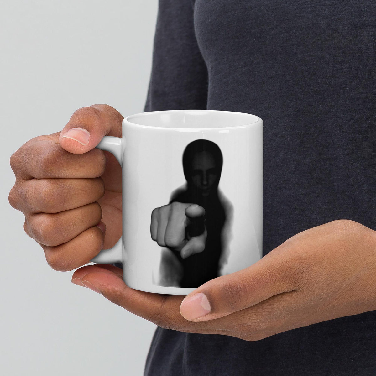"Thou Shalt Not Get On My Nerves" Funny Coffee Mug