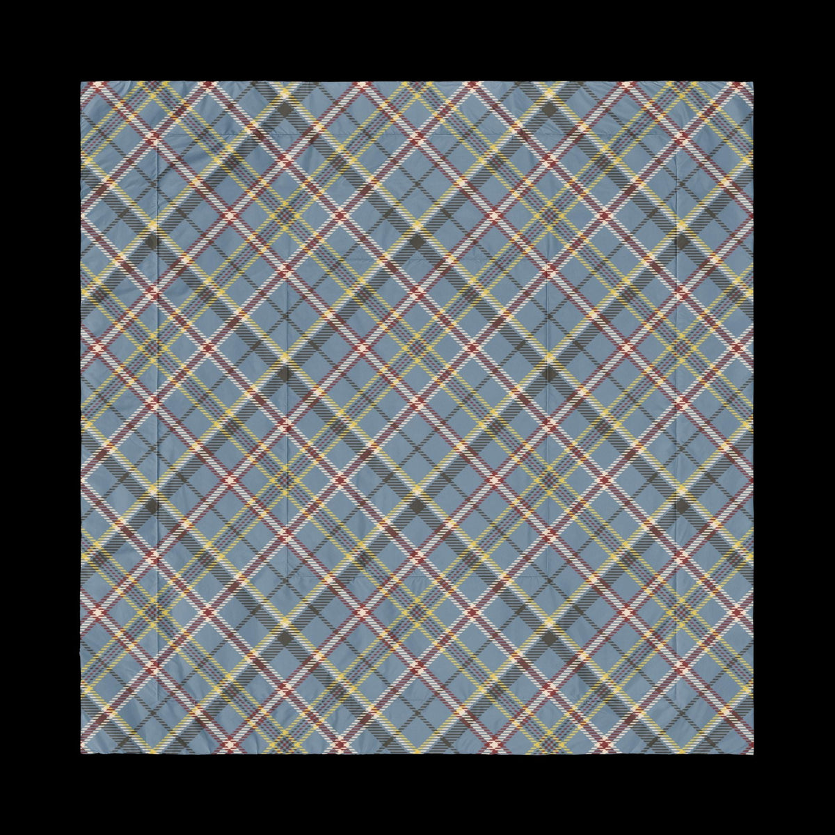 All-Over Plaid Queen Size Comforter – Ultra Soft, Gift for Her or Him