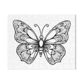 Colorable Butterfly Jigsaw Puzzle – 30 or 110 Pieces in Tin Box