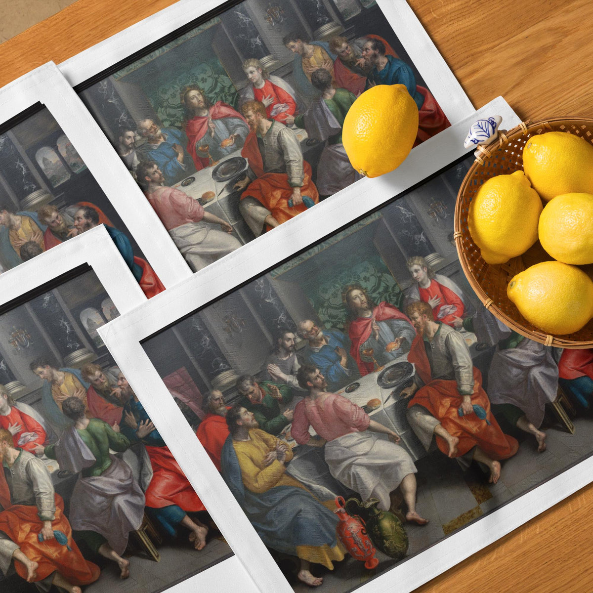 The Last Supper Placemat Set of 4 – Christian Dining Gift