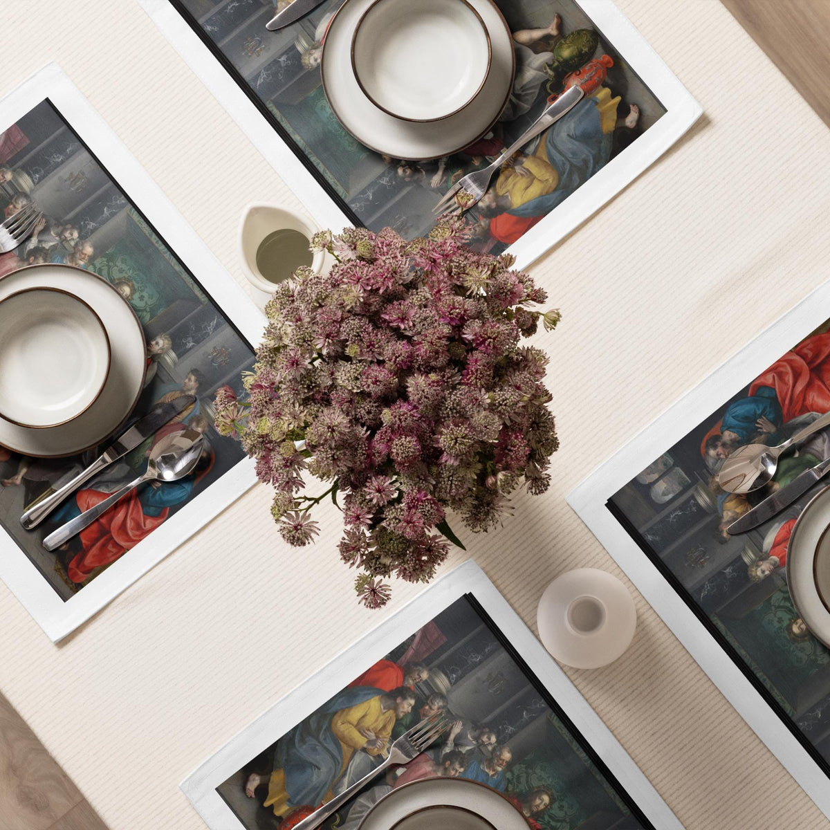 The Last Supper Placemat Set of 4 – Christian Dining Gift