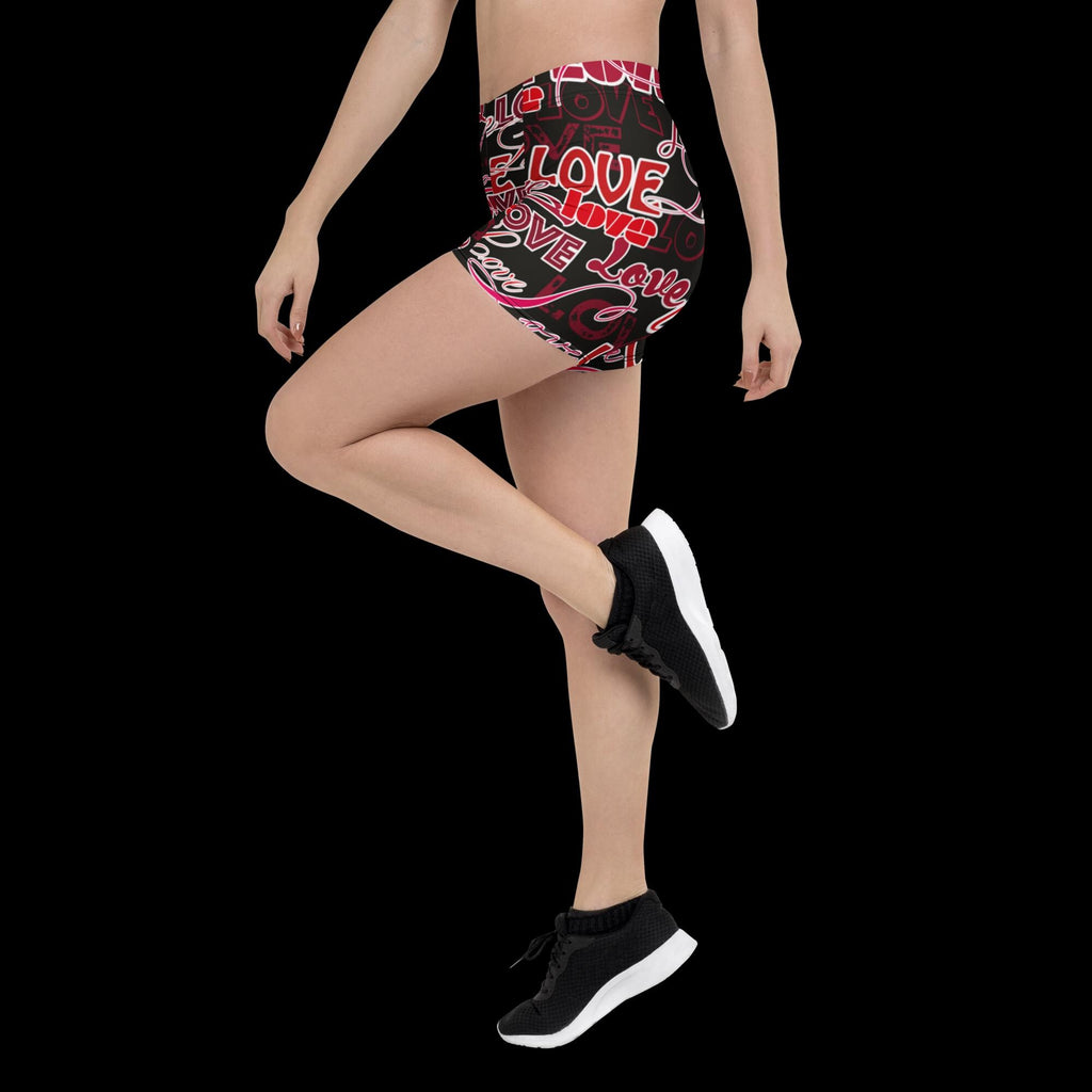 Love Words All-Over Print Shorts – Cute Gift for Her