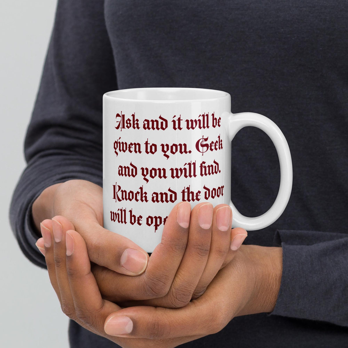 Jesus Quote Mug – Matthew 5:16 | 11 oz Christian Gift