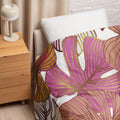 Tropical Leaf Comforter – King & Queen Size | Soft Lightweight Bedding Gift
