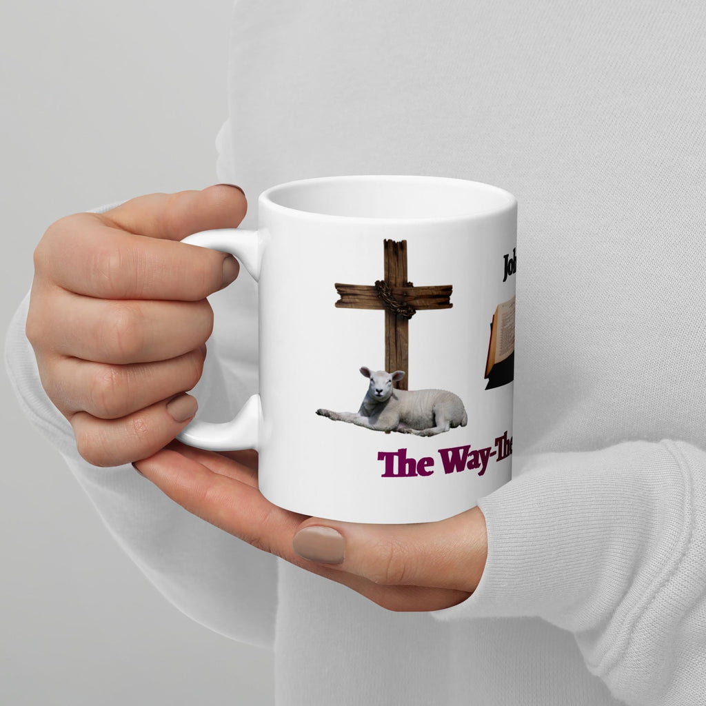 Christian Coffee Mug – "The Way, The Truth, The Life" | John 14:6 Gift