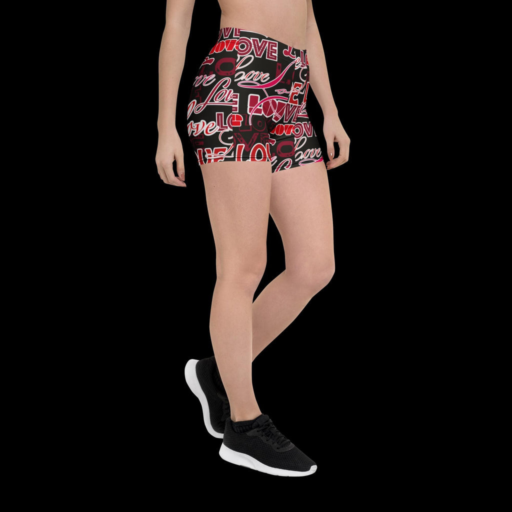 Love Words All-Over Print Shorts – Cute Gift for Her