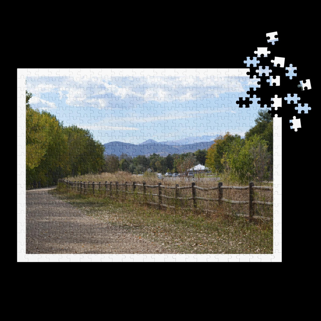 500 Piece Jigsaw Puzzle – Scenic Landscape in Tin Box