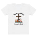 "My Protection, Body & Soul" Women's T-Shirt – Cross, Bible & Handgun