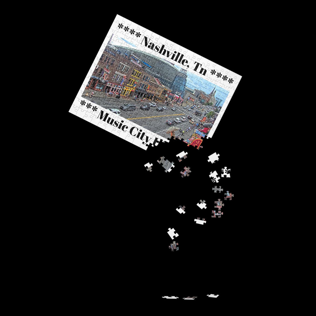 Downtown Nashville Jigsaw Puzzle – Music City USA Gift