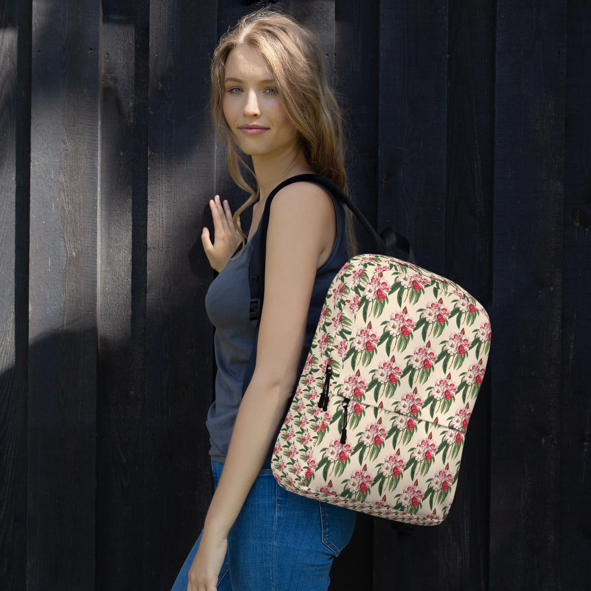 Custom All-Over Print Backpack – Water-Resistant, Laptop & Travel Bag