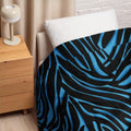 Blue Abstract Comforter – King & Queen Size | Modern Soft Bedding