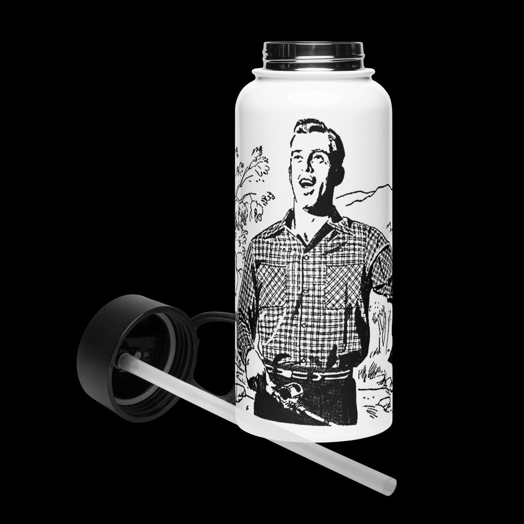 "A Fisherman's Prayer" Stainless Steel Water Bottle – 32 oz | Fishing Gift