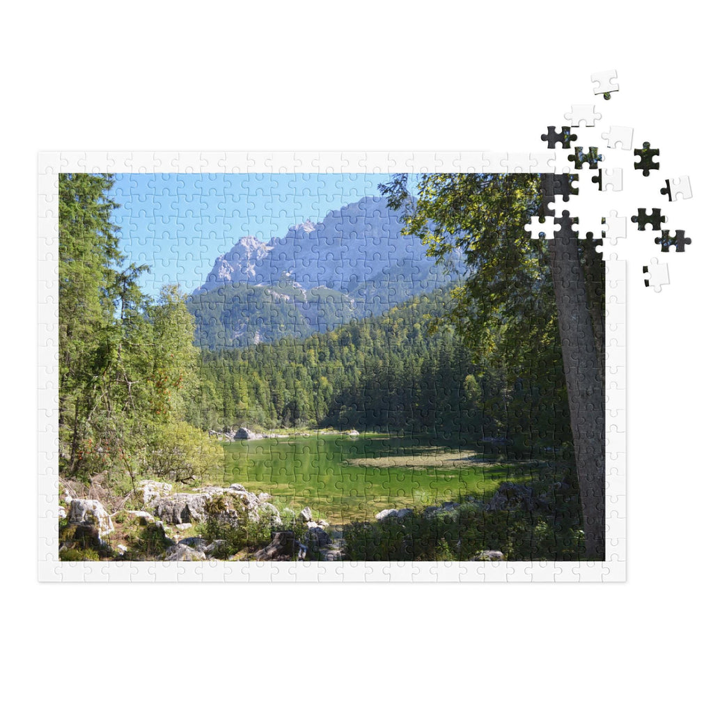 Mountain Landscape Jigsaw Puzzle – 500 Pieces | Tin Box Nature Gift
