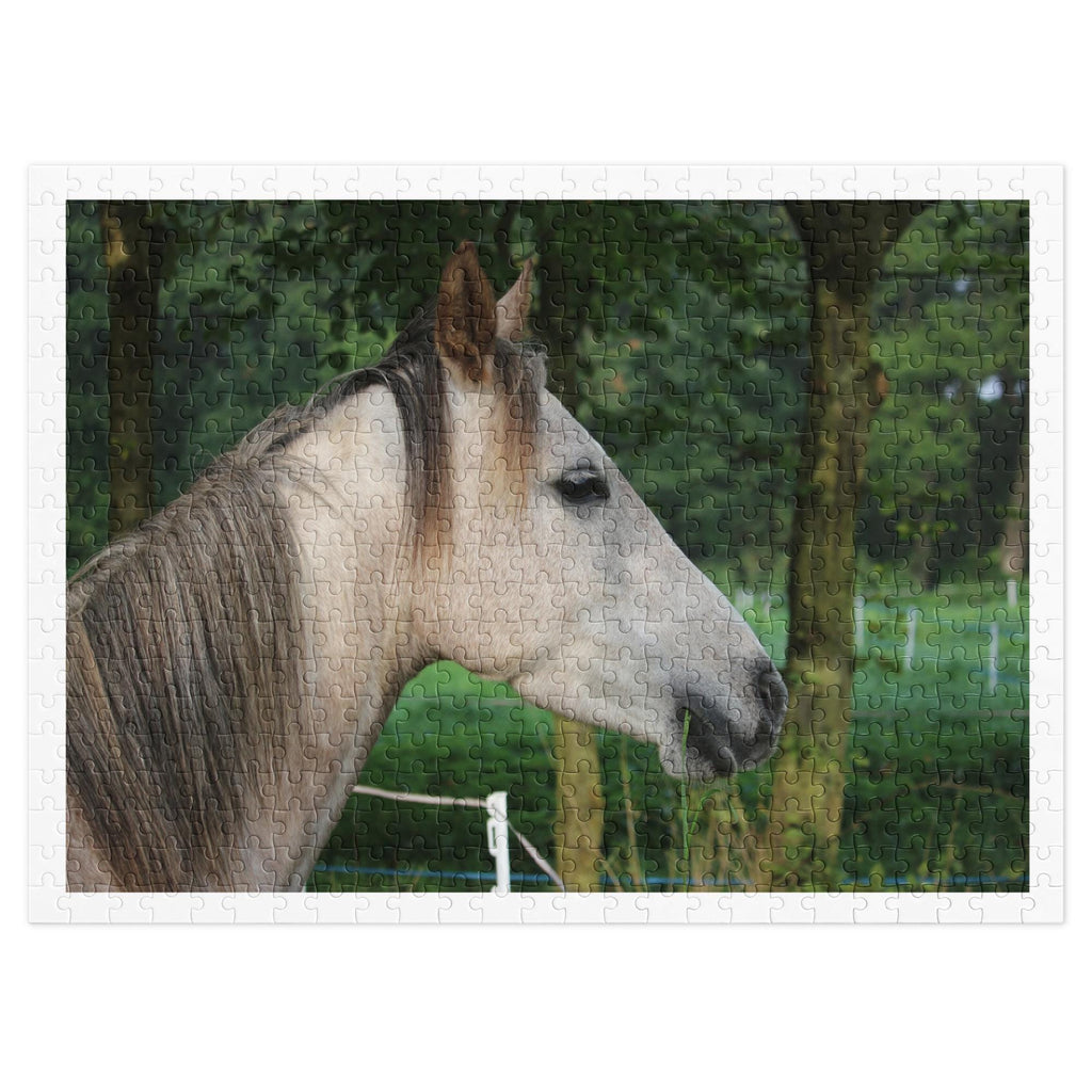 Horse Close-Up Portrait Jigsaw Puzzle – 500 Pieces in Tin Box