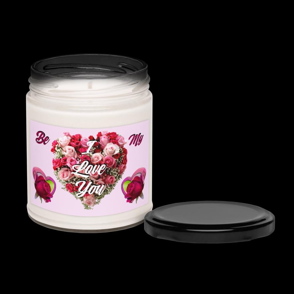 Valentine's Day Scented Soy Candle – 9 oz | Romantic Gift for Her