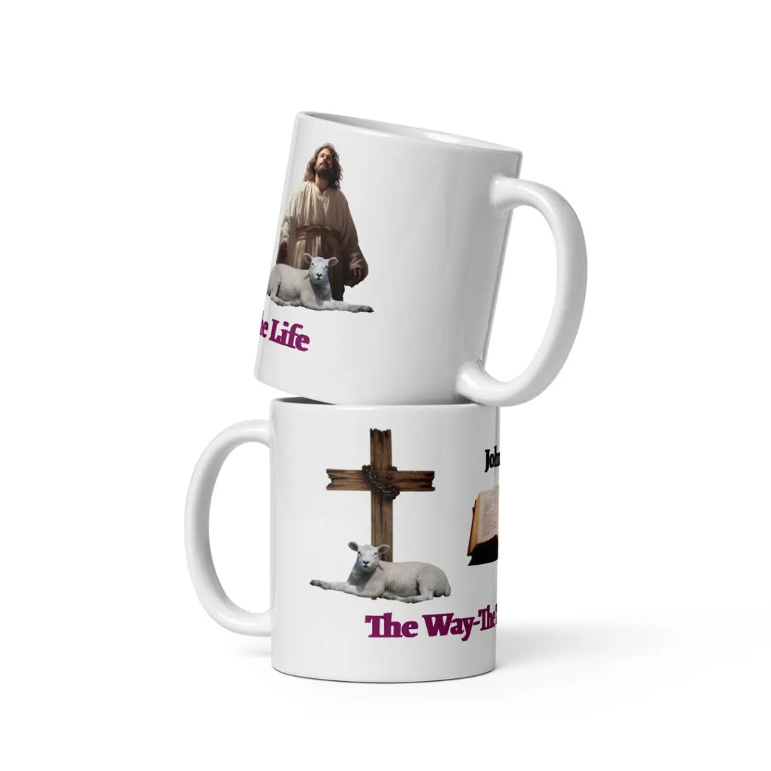 Faith Gift Coffee Mug – "The Way, The Truth, The Life" | John 14:6 Scripture